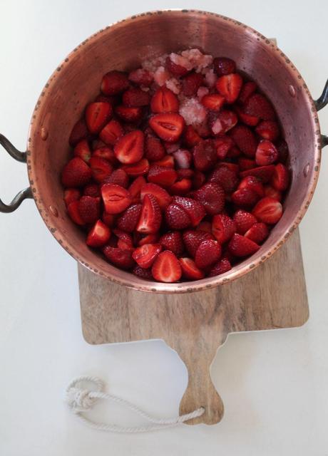 Erdbeer Marmelade + Prosecco