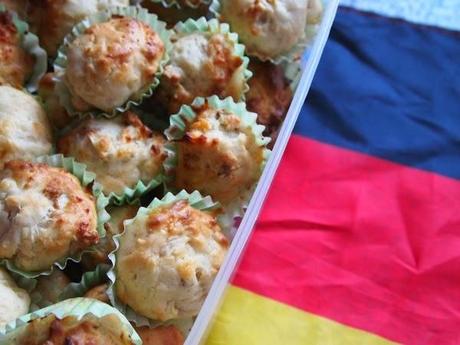 Apfel-Zimt-Muffins nach Cynthia Barcomi und ein paar Gedanken zum Deutsch-Sein