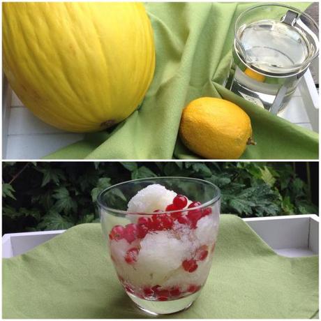 Hier wird’s der Honigmelone  eisig -oder – Melonensorbet, leckere Kühlung von innen