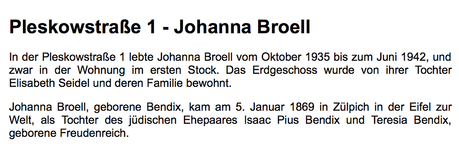 Die ermordete Frau hieß Johanna Broell.