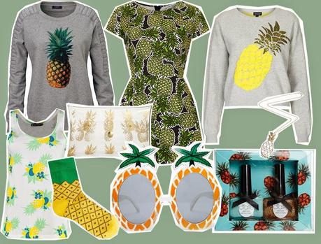 Freche Früchtchen: Ananas-Prints