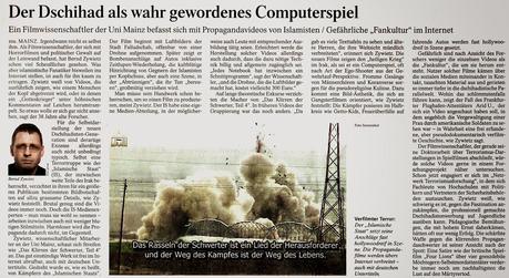 In eigener Sache: Bericht in der FAZ (Rhein-Main Zeitung)