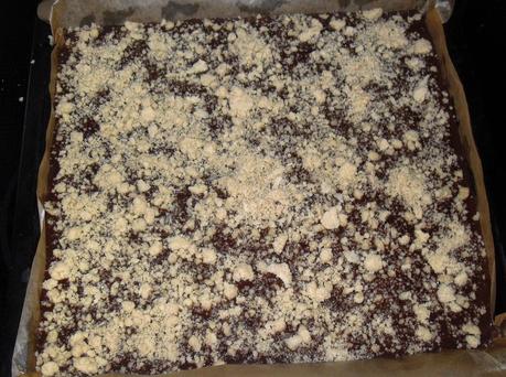 Schoko-Beeren-Kuchen vom Blech