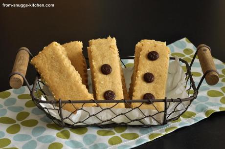 Erdnussbutter-Cookie als Sticks