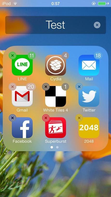 BlurryBadges: Bunte App Kennzeichen am Homebildschirm