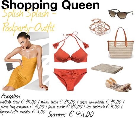 Shopping Queen - Splish Splash Poolparty-Outfit