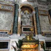 Heiliger in der Kirche Santa Maria Maggiore