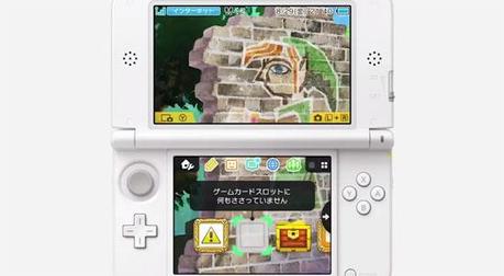 Neuer Nintendo 3DS XL Design Homescreen