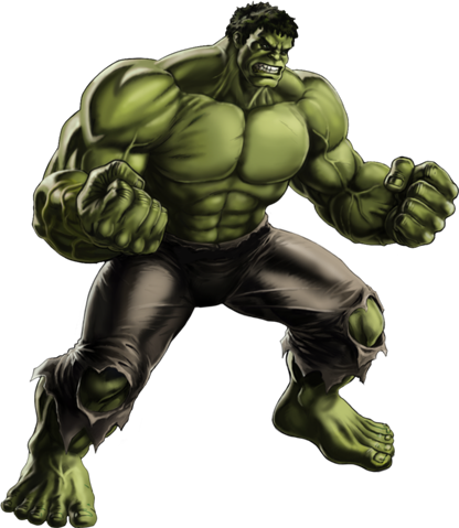 Der Hulk nach einem Protein Smoothie
