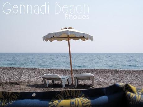 Gennadi Beach Rhodes Rhodos Rodos