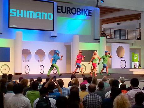Eurobike 2014: Modenschau. - Foto: Erich Kimmich.