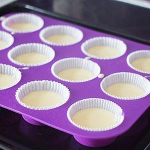 Pflaumen-Cupcakes (vegan, glutenfrei)