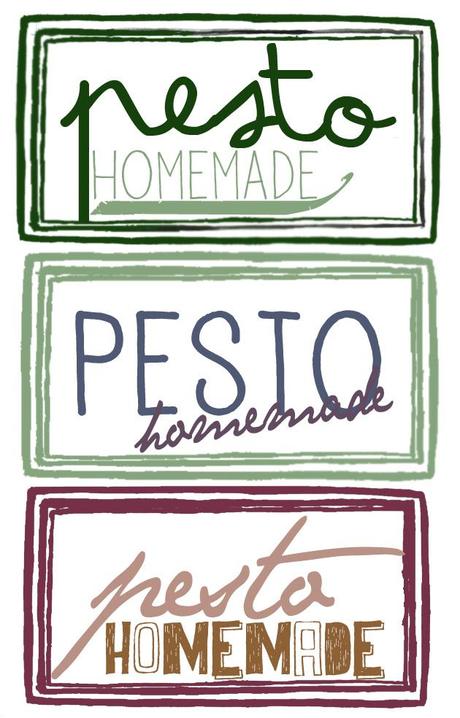 [rezept] selbstgemachtes Pesto