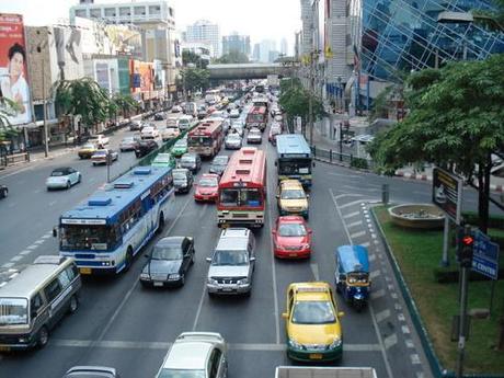 Autofahren in Bangkok