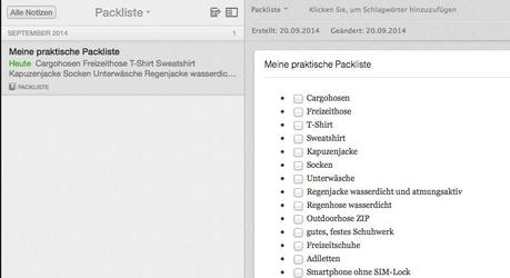 Reiseplanung mit Evernote – träumst du noch oder geniesst du schon?