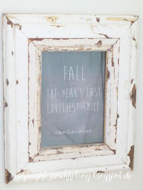 Fall - the year's last loveliest smile
