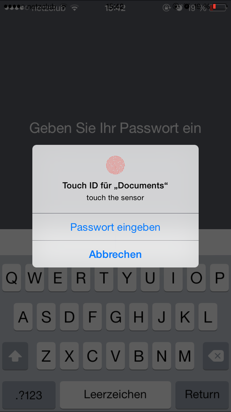 Documents 5.2 Touch ID