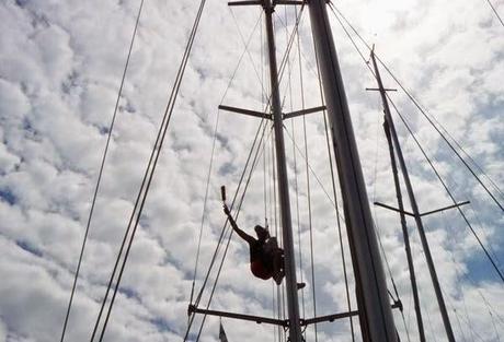On the Top of the Mast