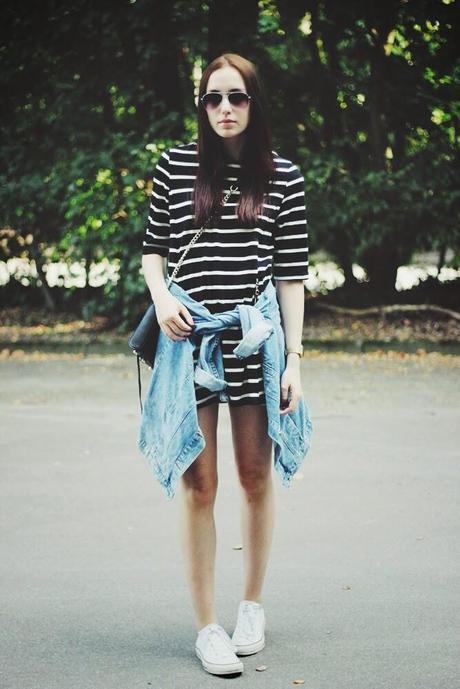 OOTD: Striped Dress