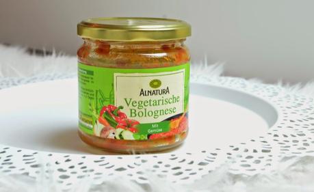 Alnatura Vegetarische Bolognese mit Gemüse - Fertigprodukt Empfehlung