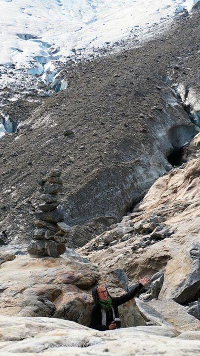Schnick Schnack Schnuck am norwegischen Gletscher