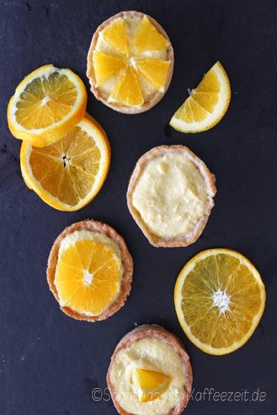 Orangentarteletts von Aurélie Bastian