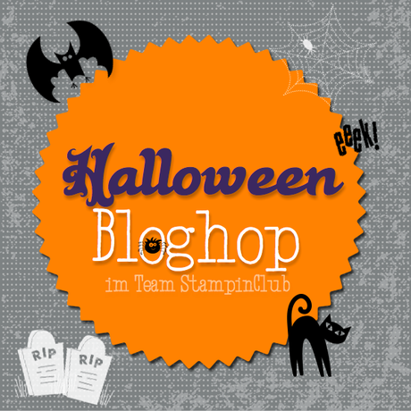 Halloween-Goodies: Ziehverpackung für gruselige Schoki (Blog-Hop Team StampinClub)