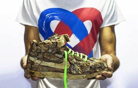 Just Grow It: Öko Sneaker Kunst von Monsieur Plant