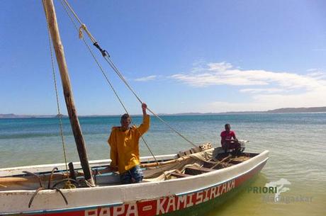 Segelboot auf dem Weg zum Mer d'Emeraude östlich von Diego Suarez, Nord-Madagaskar. Copyright PRIORI Reisen.