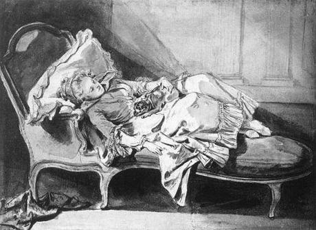 Jean-Baptiste Greuze: Madame Greuze. 2. H. 18. Jh., Tusche, laviert.