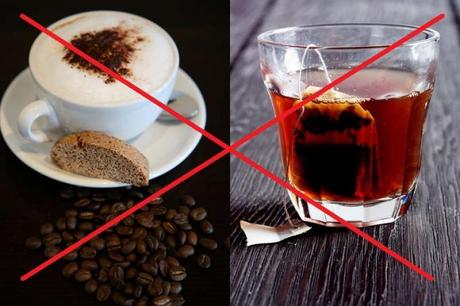Kaffee und Schwarztee sehr schädlich!