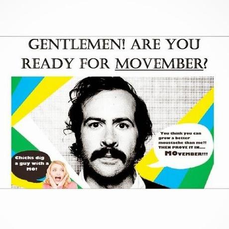 Der Movember kommt - Gegen Prostata- und Hodenkrebs