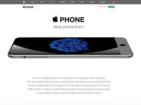 Apple Phone statt iPhone 7: So könnte die nächste Geräte Generation aussehen [Konzept]