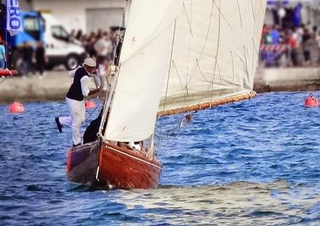 Makro-mäßig:  Oldtimer Boote bei der Barcolana Classic