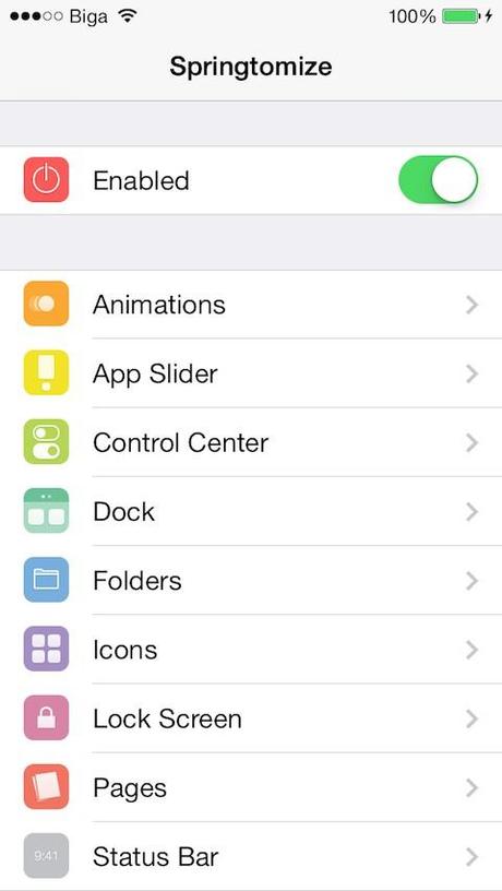 Springtomize 3 jetzt für iOS 8 aktualisiert und kostenlos für bisherige Kunden erhältlich