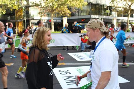 Interview mit Joey Kelly beim Berlin Marathon 2014