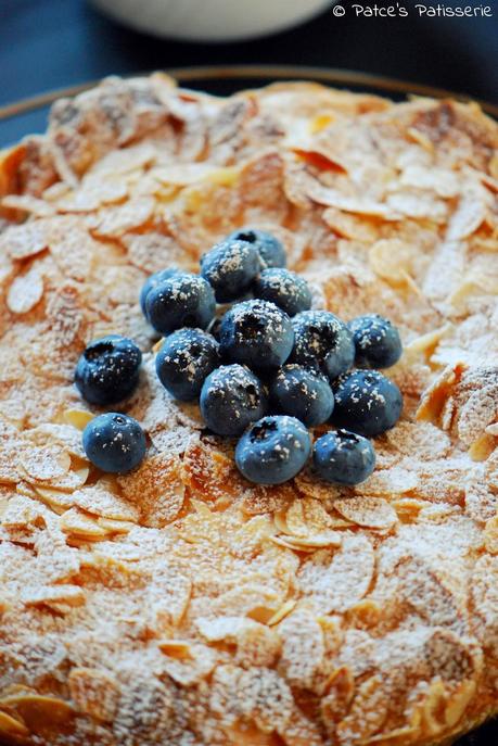 Blaubeer-Baiserkuchen mit Mandeln [Blueberry Meringue Cake ♥]