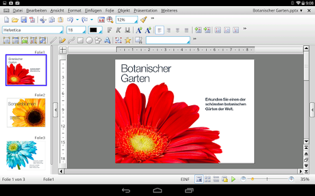 Office HD: TextMaker, PlanMaker und Prentations (Beta) – Die erste echte Office App
