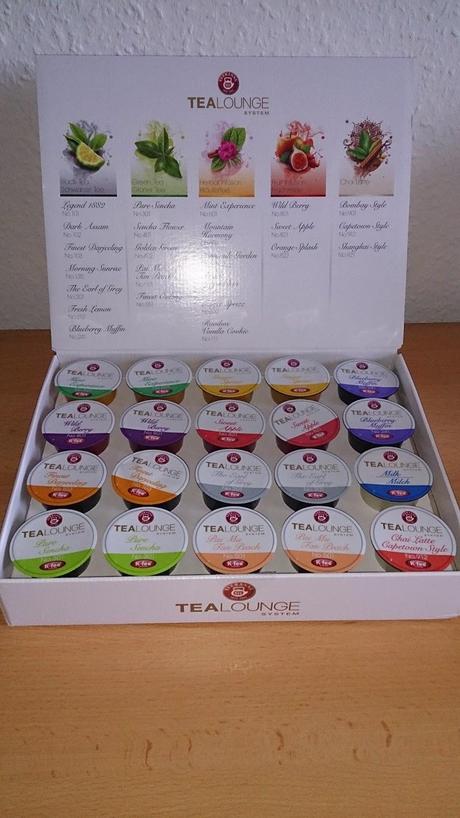 Heute im Test: Das Tealounge System von Teekanne