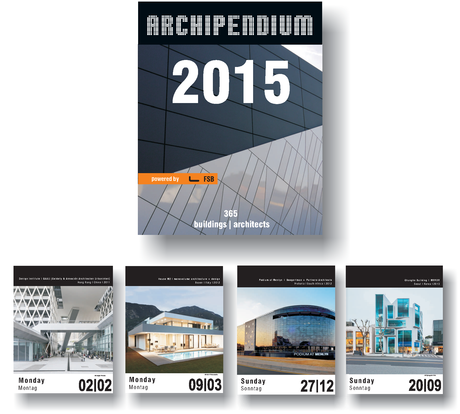 Architekturkalender ARCHIPENDIUM 2015