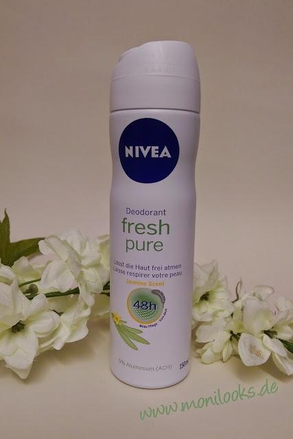 Nivea Deodorant fresh pure sagt dem Schweißgeruch den Kampf an