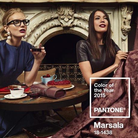 Die PANTONE Farbe des Jahres 2015 ist..... Marsala