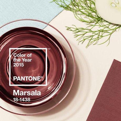Die PANTONE Farbe des Jahres 2015 ist..... Marsala