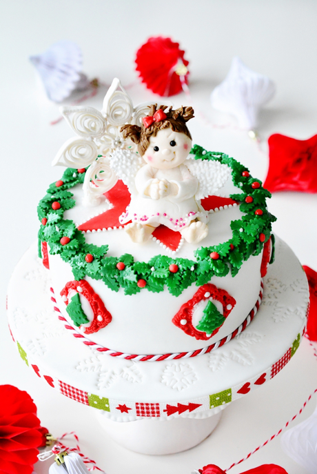 Christmas Angel Cake und ein Früchtekuchen