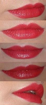 MAC Lipstick: Viva Glam Cyndi Swatch