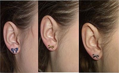 Schleifen Ohrringe / Bow earrings