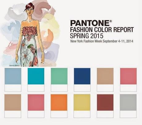 Pantone Fashion Color Report Spring 2015: