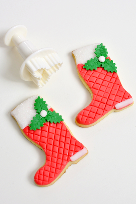Weihnachtliche Fondant Kekse