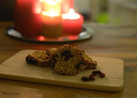 Blogmas*2014 Day 12: Vegane Cranberry Cookies