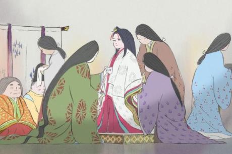 Prinzessin Kaguya wird in schöne Kleider eingehüllt / alle Bilder © Universum Film